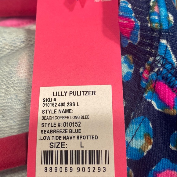 NWT Lilly Pulitzer Beach Comber Long Sleeve Dress with pockets - Picture 5 of 16